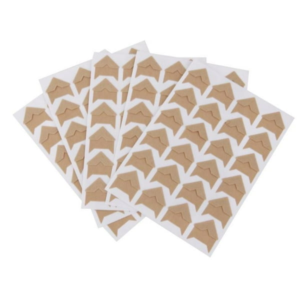 120Pcs Self-Adhesive Photo Frame Corner Sticker Craft Scrapbook Album Decor Gift 120Pcs Self-Adhesive Photo Frame Corner Sticker Craft Scrapbook Album Decor Gift